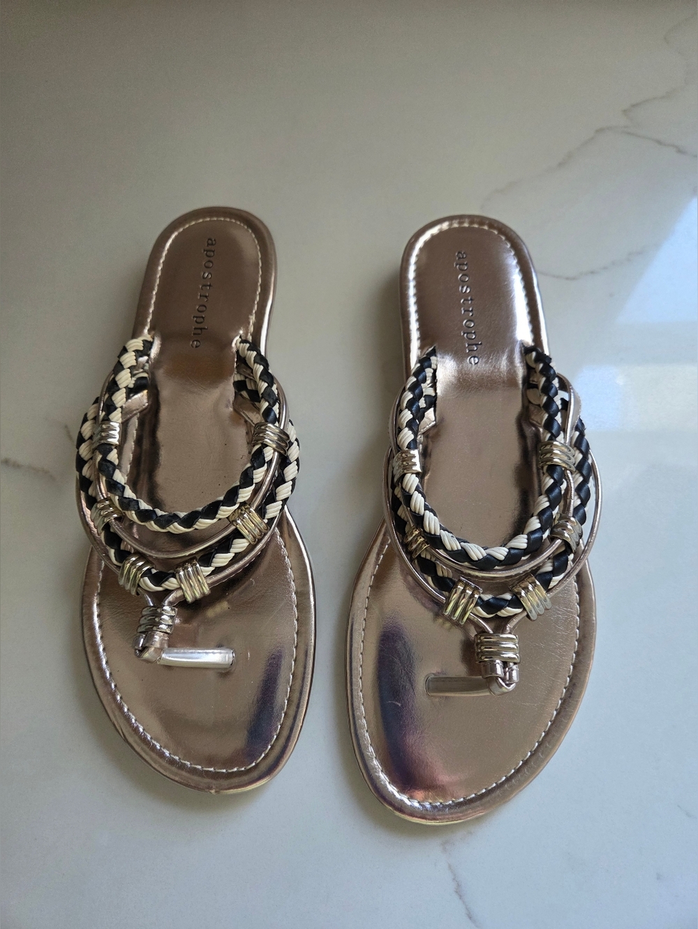 Apostrophe Sandals